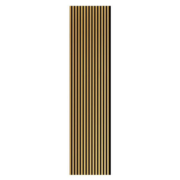 Akustikplatte PET+ALU 572,5x17mm Alu gold C3 eloxiert, 240cm