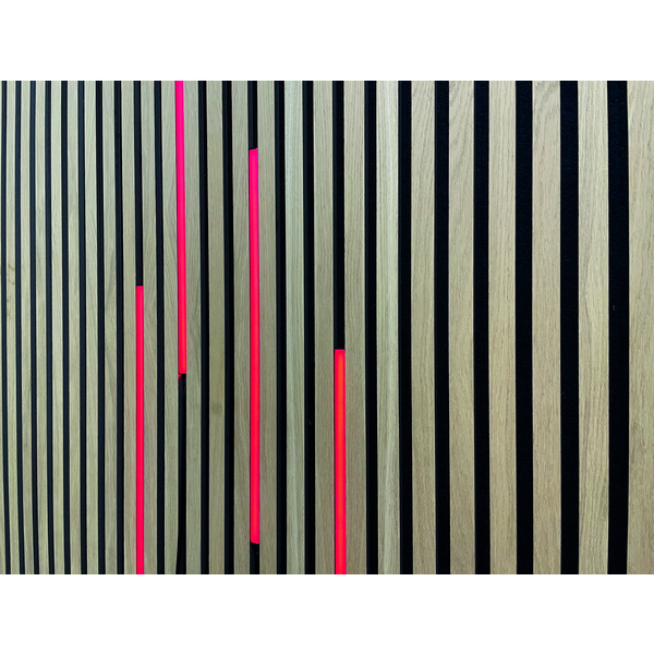 LED-Streifen, 0,5m RGB 14,5x10x500mm, Alu schwarz+Abd. Schwarz, 1 St/Pkg., IP20, mit Kabel