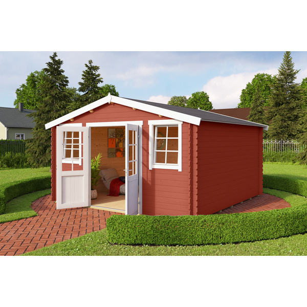 Wels 4 DT Blockbohlenhaus 28mm