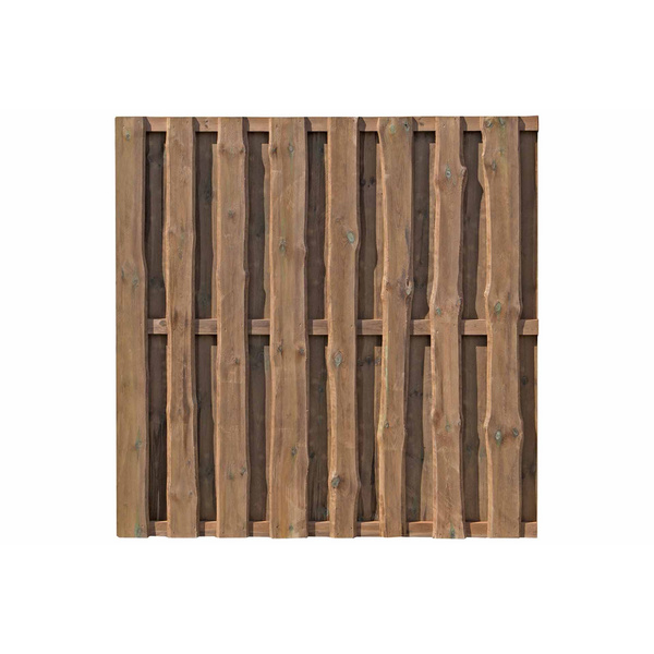 Sichtschutzzaun Kiefer KDI braun "NATURA"