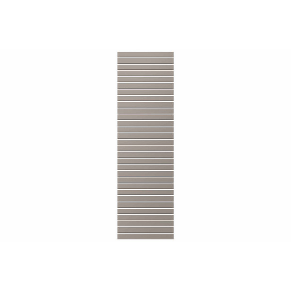 Sichtschutzzaun Aluminium terragrau "EASY"