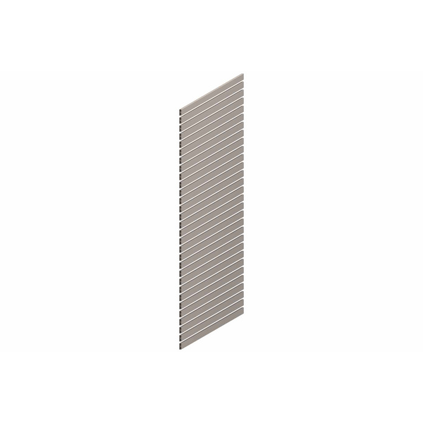 Sichtschutzzaun Aluminium terragrau "EASY"