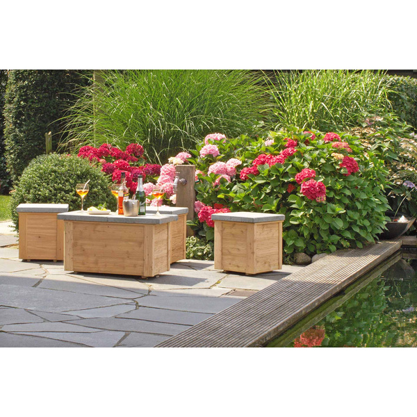 Pflanzkasten 1er, Lärche natur