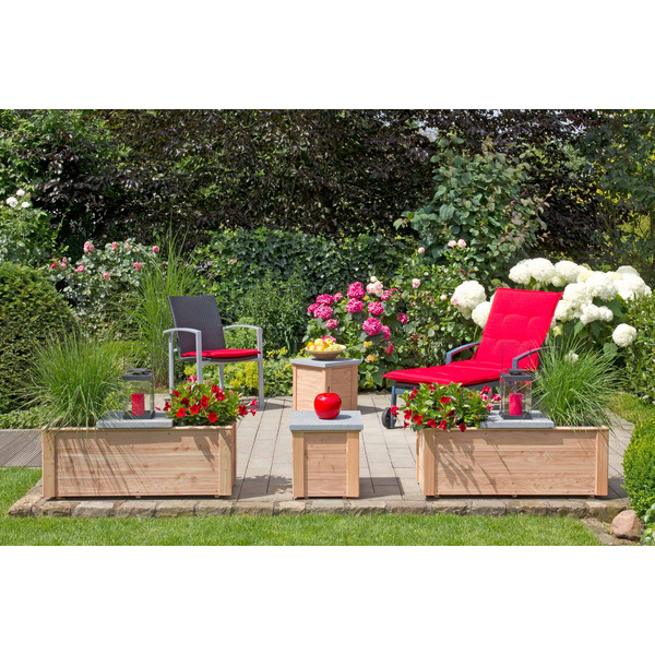 Pflanzkasten 1er, Lärche natur