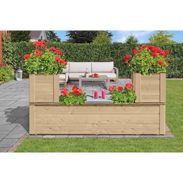 Pflanzkasten 1er, Lärche natur