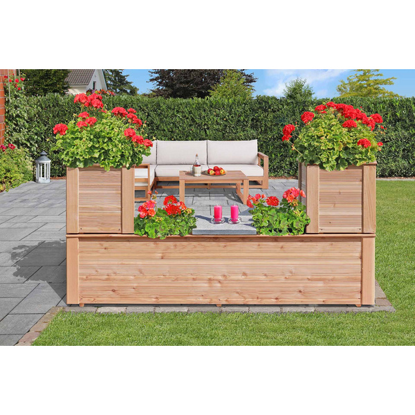 Pflanzkasten 1er, Lärche natur