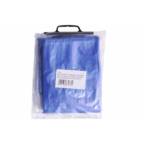 Abdeckplane für Sandkasten, blau