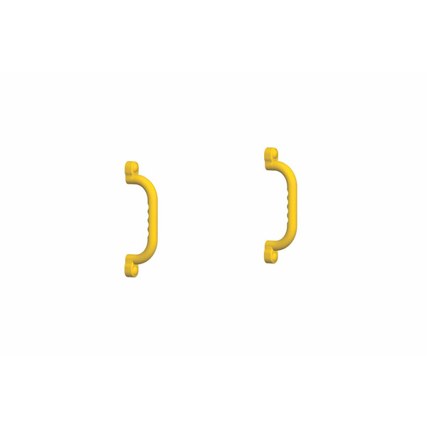 Kunststoffgriffe Set, gelb (2er-Set)