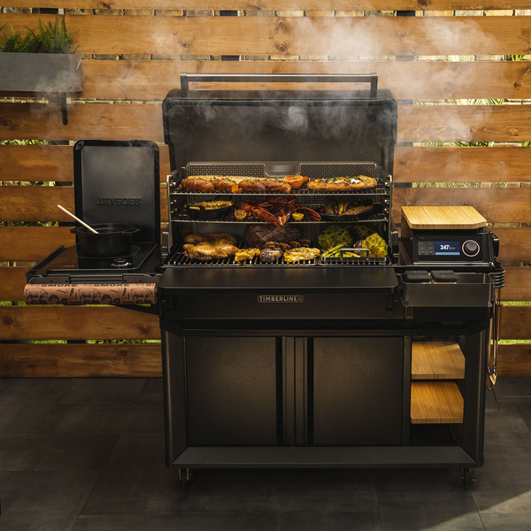 PELLETGRILL TIMBERLINE XL Schwarz