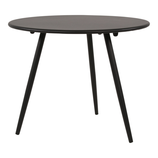 Beistelltisch Rafael Metall schwarz ø60 x 41 cm