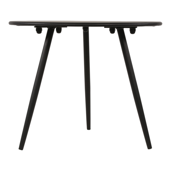 Beistelltisch Rafael Metall schwarz ø60 x 41 cm