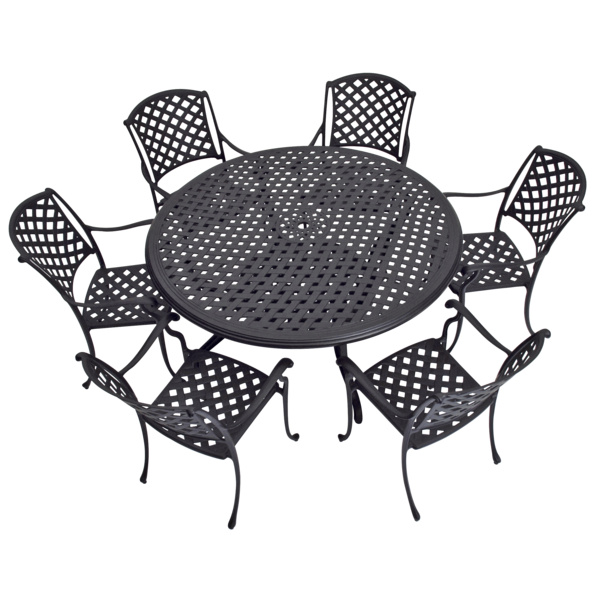 Stuhl Westminster, Aluminiumguß