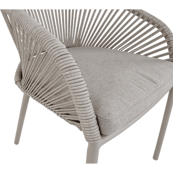 Stapelstuhl Hirado beige