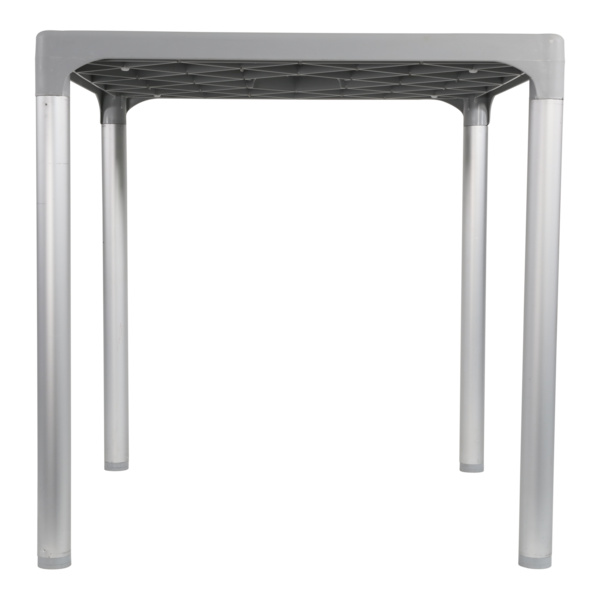 Tisch Bella grau 70 x 70 cm