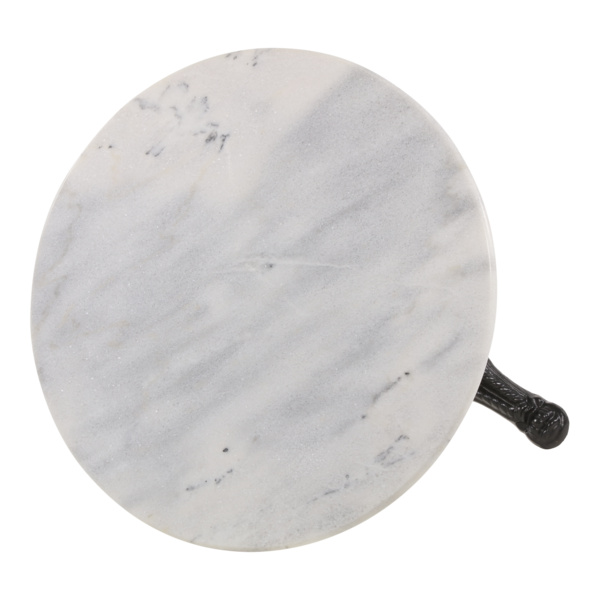 Tisch Marmor weiß Ø60 cm