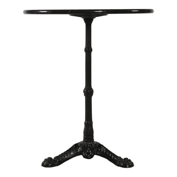 Tisch Marmor schwarz Ø60 cm
