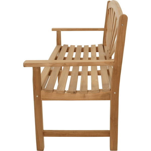 Bank Teak Sunburst 156cm