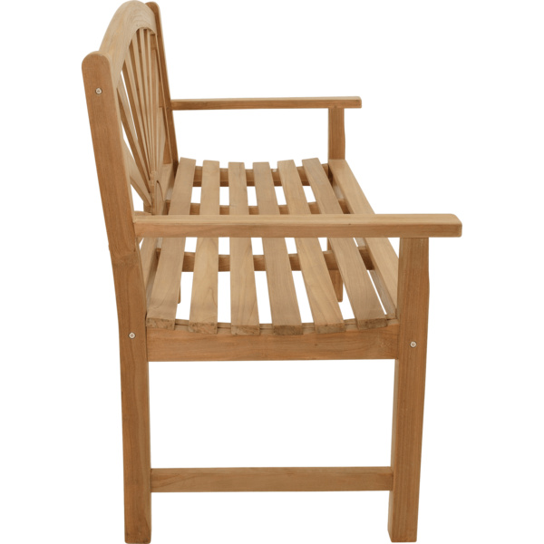 Bank Teak Sunburst 156cm