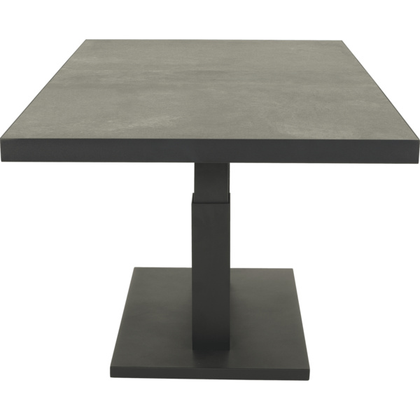 Loungetisch verstellbar Murcia Negro 140x85cm