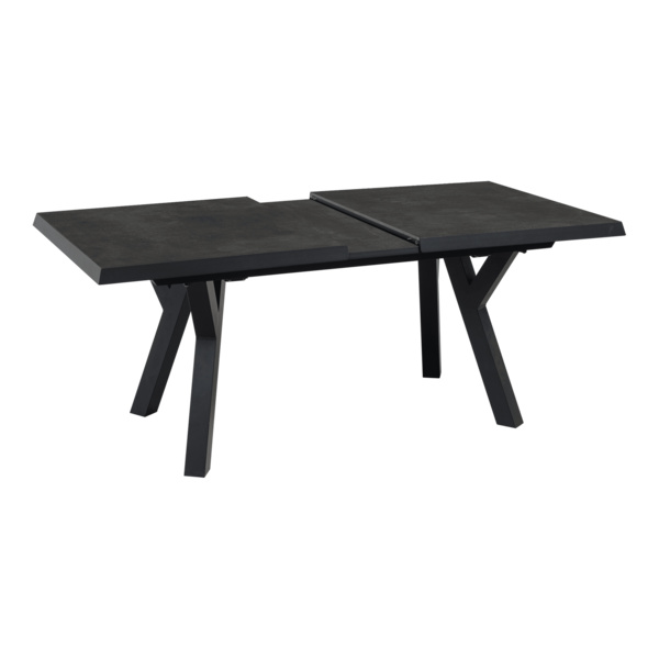 Ausziehtisch Murcia Negro Exclusive 163/203x93cm
