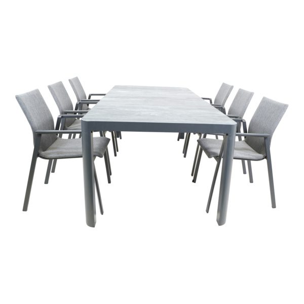 Tisch Castilla 2.0 Negro 220 x 100 cm