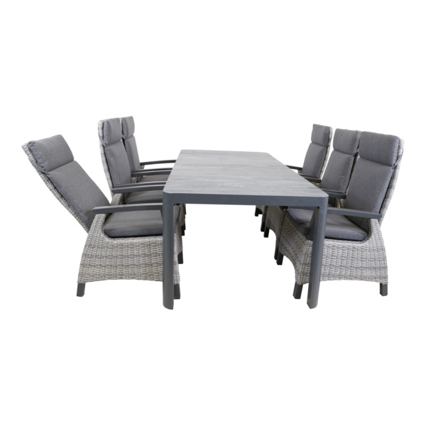 Tisch Castilla 2.0 Negro 220 x 100 cm