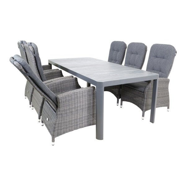 Tisch Castilla 2.0 Negro 220 x 100 cm