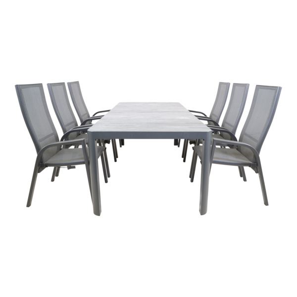 Tisch Castilla 2.0 Negro 220 x 100 cm