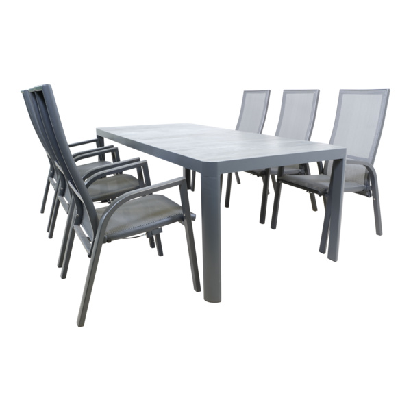 Tisch Castilla 2.0 Negro 220 x 100 cm