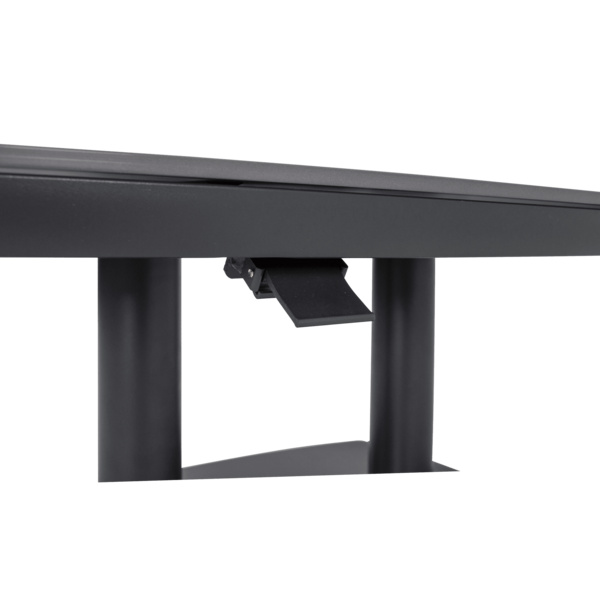 Loungetisch verstellbar Geneva Dänisches Oval 135x83cm