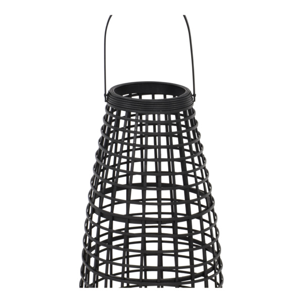 Laternenset Anzu schwarz mit LED, S/2