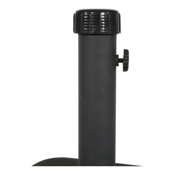 Schirmständer viereckig Beton 25kg schwarz