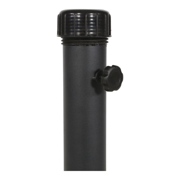 Schirmständer viereckig Beton 25kg beige/weiß