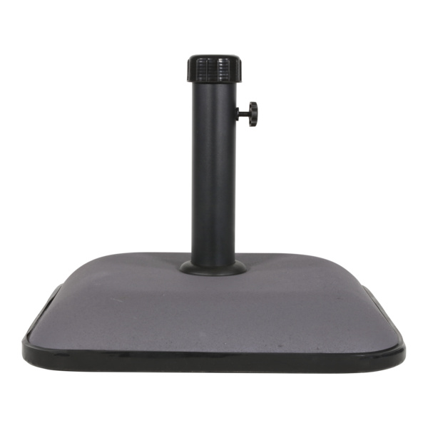 Schirmständer viereckig Beton 25kg grau