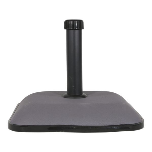 Schirmständer viereckig Beton 25kg grau