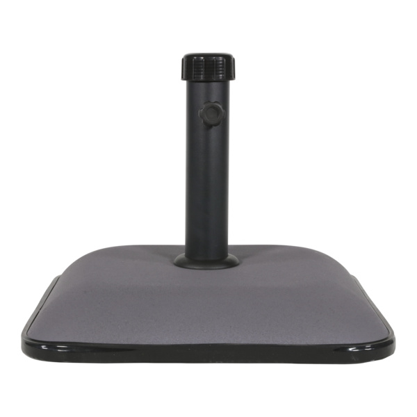 Schirmständer viereckig Beton 25kg grau