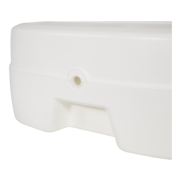 Schirmständer Kunststoff füllbar 50ltr weiß