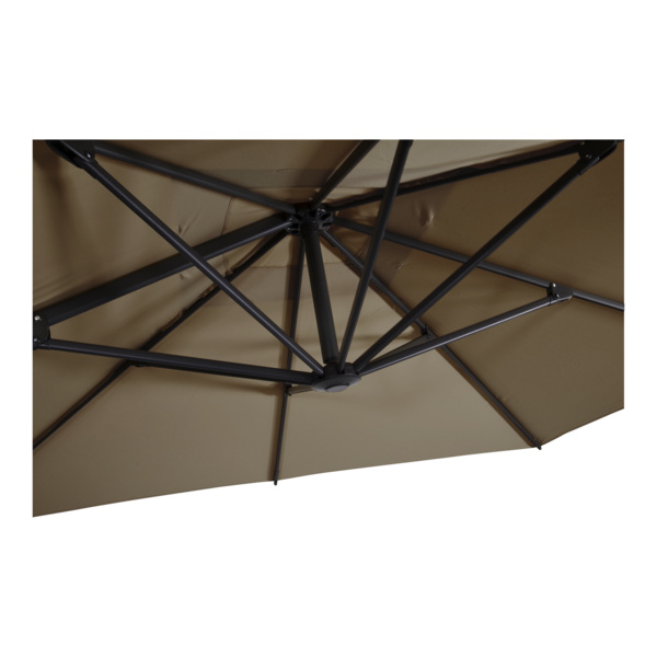 Ampelschirm Libra taupe 2,5x2,5mtrr