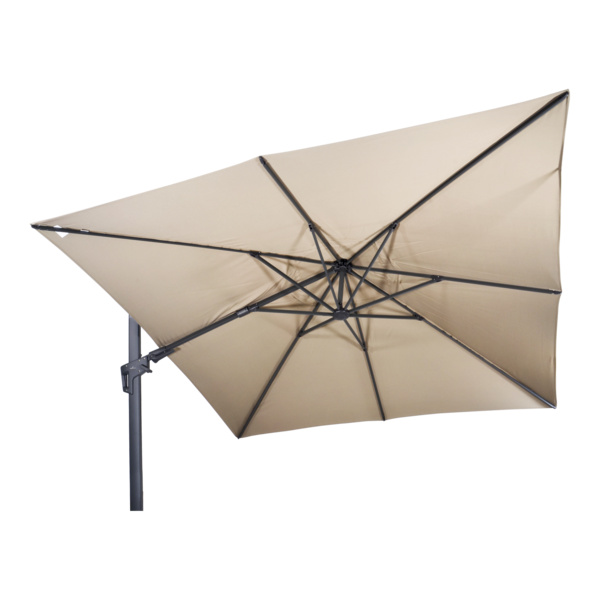 Ampelschirm VirgoFlex ecru 3x3mtr