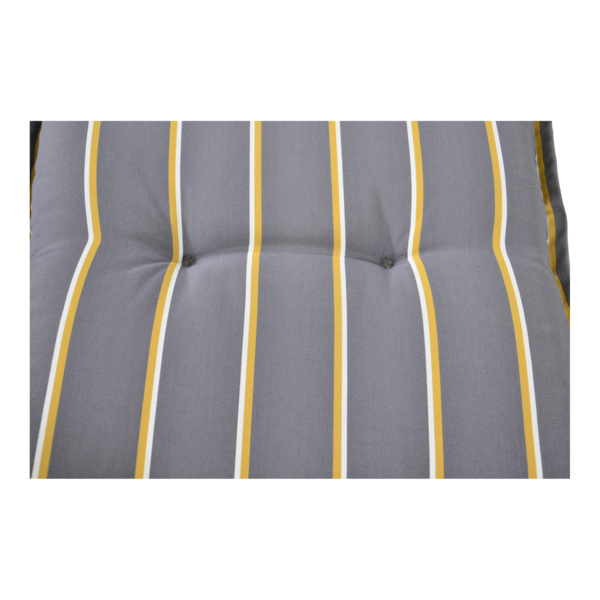 Auflage Deckchair Streifen anthrazit