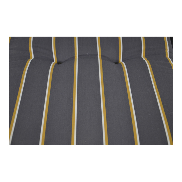 Auflage Gartenliege Streifen anthrazit