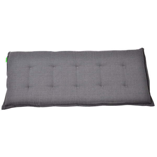 Bankkissen anthrazit 120 cm