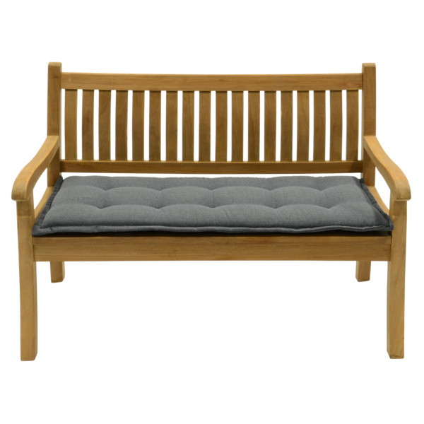 Bankkissen anthrazit 120 cm
