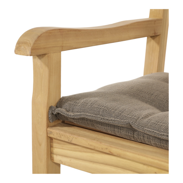 Bankkissen taupe 150 x 6 cm