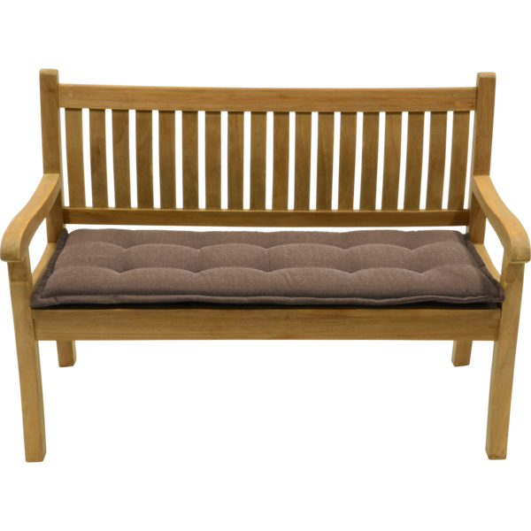 Bankkissen taupe 150 x 6 cm