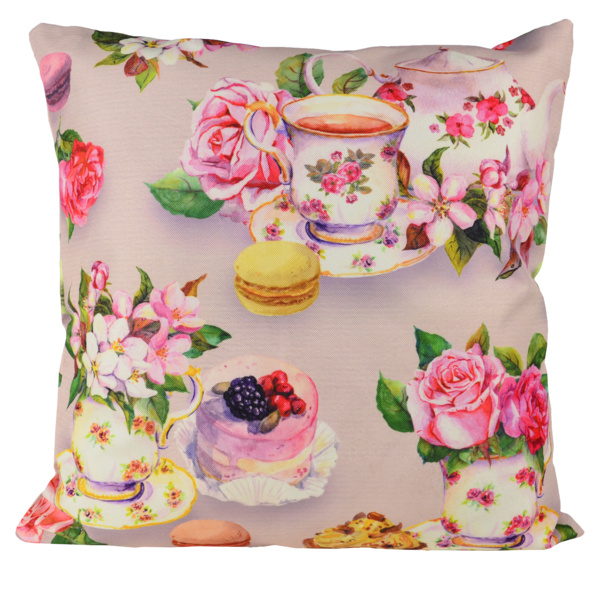 Zierkissen Outdoor Tea Time