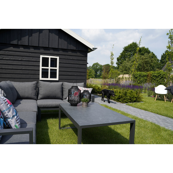 Loungetisch Pina Colada Ceramic Negro 130 x 75 cm