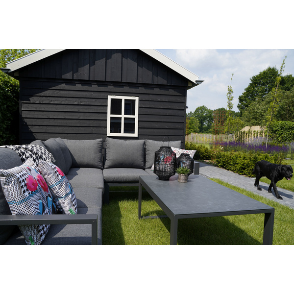 Loungetisch Pina Colada Ceramic Negro 130 x 75 cm