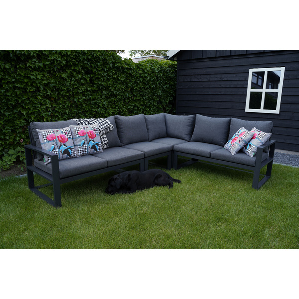 Lounge-Eckbank Pina Colada Negro