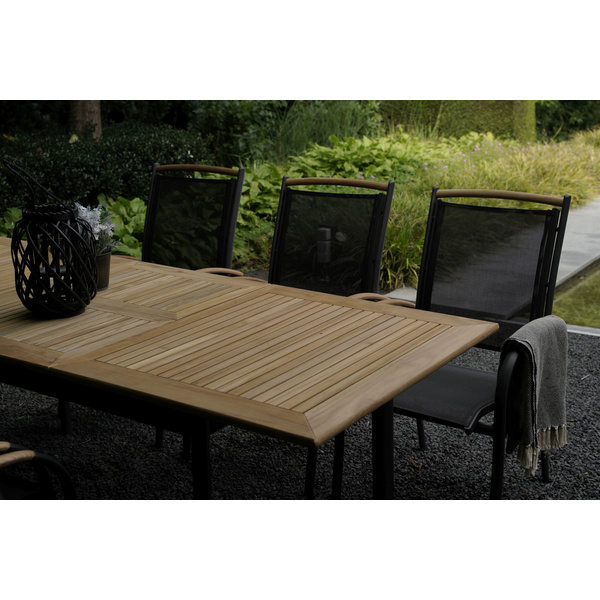 Ausziehtisch Monza anthrazit 152/210 x 89 cm